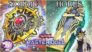 Nordic Horus! Negate Everything! Ranked Gameplay & Deck Profile [Yu-Gi-Oh! Master Duel]