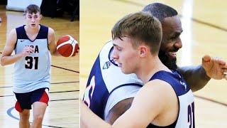 Cooper Flagg Caught The Attention Of USA Basketball  in Team USA TrainingCamp