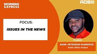 Fighter Jet Missing, Accidental Airstrikes, and Tax Reform Bills Impact on Lagos and Rivers State.