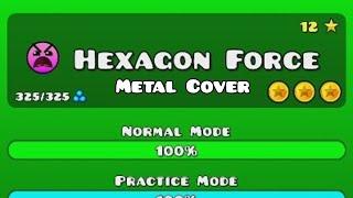 Hexagon Force (Metal Cover) - Geometry Dash