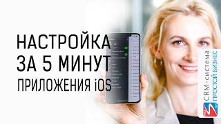 Как за 5 минут настроить iOS-приложение CRM-системы «Простой бизнес»