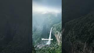 shillong and cherrapunjee biggest waterfall ️️️