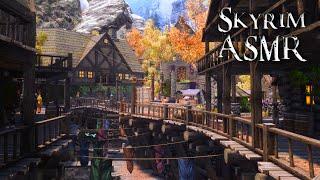 Skyrim ASMR  EXTREME Mouth Sounds  Inaudible Ear to Ear Whispering in Riften