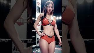 4K AI 룩북 AI art ufc 라운드걸  vrog lookbook model 1일