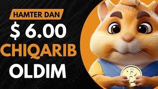 Hamsterdan $ 6.00 chiqarib oldim, Hamsterdan pul chiqarish, Online daromad