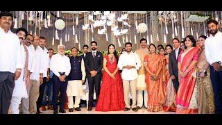 CM YS Jagan attends Vice President Shri Venkaiah Naidu's grand daughter wedding reception