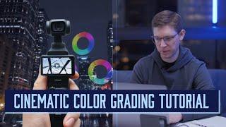 HOW TO Color Grade The DJI Osmo Pocket 3! Premiere & Resolve Tutorial