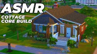 Let's Build a Cute House! Sims 4 ASMR Build  Whispering + Super Chill!