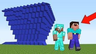 НУБ И ПРО ПРОТИВ ЦУНАМИ ИЗ СИНЕЙ ШЕРСТИ МАЙНКРАФТ КАК ВЫЖИТЬ НУБУ MINECRAFT ТРОЛЛИНГ ЛОВУШКА МУЛЬТИК