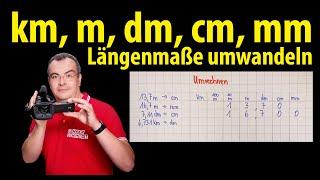 km, m, dm, cm ,mm - Maßeinheiten umwandeln - Längenmaße | Lehrerschmidt