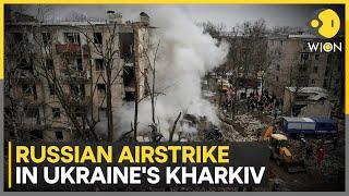 Russia-Ukraine War: Two dead, four wounded in Russian strike in Ukraine's Kharkiv | WION News