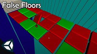 Create False Floor Game Mechanic in Unity