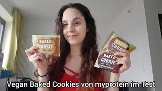 Myprotein Vegan Baked Cookies im Test / Review / Deutsch