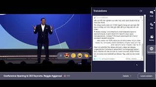 Cvent Connect July 2023 CEO Keynote - Live AI Translation Powered by Wordly