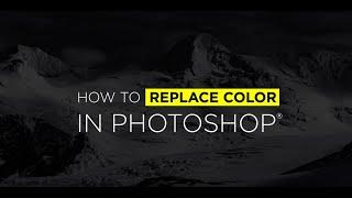 How To Replace Color in Photoshop with Ben Willmore