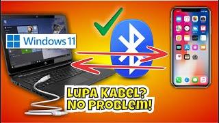 Cara Transfer File dari HP ke Laptop Menggunakan Bluetooth | TANPA KABEL! TANPA RIBET!