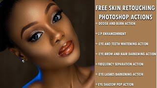 FREE PHOTOSHOP ACTIONS FOR SKIN RETOUCHING
