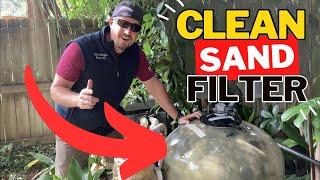 HOW TO Clean a Pool Sand Filter  (POOL SERIES)