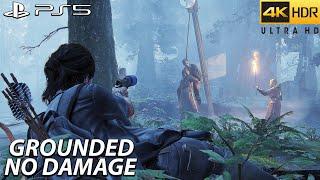 The Last of Us 2 PS5 Aggressive & Stealth Gameplay - The Seraphites ( GROUNDED / NO DAMAGE )
