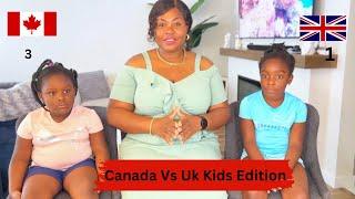  Canada vs UK  | Which Is Better? | Things To Consider When Choosing| Kids have opinions too