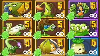 All Best Green Plants In PVZ 2 China - Plants Vs Zombies 2 Chinese Version Tournament