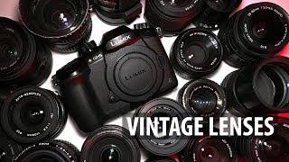 How to use Vintage lenses on your modern camera (GH5)