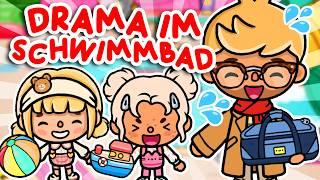  FAMILIEN AUSFLUG MIT PAPA INS SCHWIMMBAD  PART 2  AESTHETIC ROLEPLAY DEUTSCH #tocaboca #tocatoast