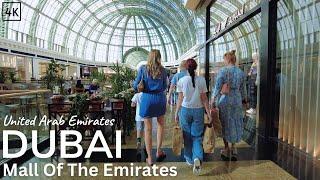 Dubai Mall Of The Emirates Walking Tour 4K - Mall Walk (60fps)