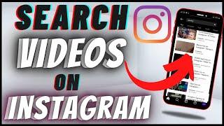 How To Search Videos On Instagram | Search Only Videos