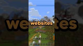 USEFUL MINECRAFT WEBSITES! PART 2! #shorts