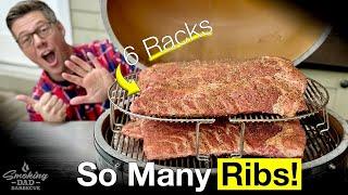 First Low & Slow Primo XL Oval Smoked Ribs | Double Indirect Test