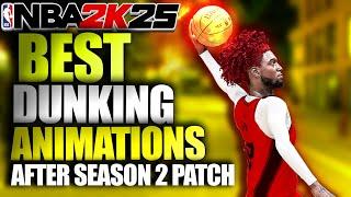 BEST UNBLOCKABLE DUNK PACKAGES IN NBA 2K25 AFTER SEASON 2 PATCH