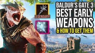 Baldur’s Gate 3 Best Early Weapons & How To Get Them (Baldur’s Gate 3 Gameplay)