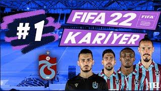 FIFA 22 TÜRKÇE KARİYER #1 | DİRİLMEYİŞ TRABZON