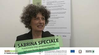 SABRINA SPECIALE   Funzionario Responsabile Programmazione Sviluppo Rurale Regione Marche