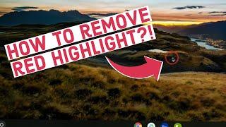 How to: Remove highlighted mouse cursor