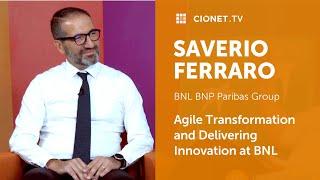 Saverio Ferraro - CIO of BNL BNP Paribas Group - Part 1