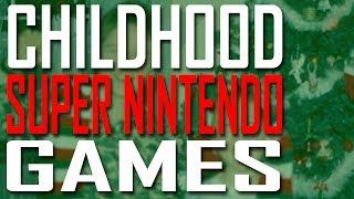 Childhood Super Nintendo Games | MichaelBtheGameGenie