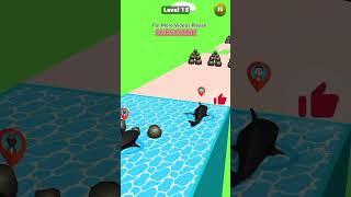 Epic Animal Hop & Smash Run 3D  Level 15 #animalrace #gameplay #shorts