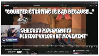 TenZ Explains Why Counter Strafing Is Bad In Valorant And Explains Shrouds Movement