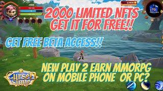 CURSED STONE -NEW PLAY 2 EARN MMORPG ON MOBILE PHONE AND PC? - HOW TO GET LIMITED FREE MINT GENESIS?