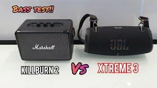 JBL Xtreme 3 Vs. Marshall Killburn 2 | Bass Test