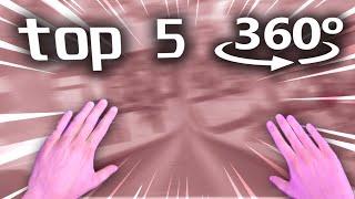 NitroVR's TOP 5 in 360° | VR / 4K