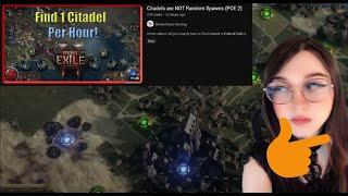 PoE 2 - He Might Have Figured How to Spawn Citadels... Lily Reacts to @BehindEyesGamingPOE