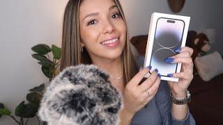 ASMR - iPhone 14 Pro Unboxing | Whispering | Packaging Sounds 