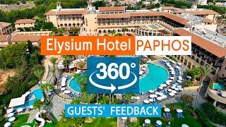 Elysium Hotel Paphos: 360° Drone Review Based on TripAdvisor. Cyprus