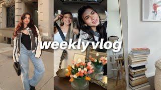 WEEKLY VLOG: thrifting in nyc, photoshoot, lunch meeting, reading & more