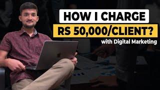 How Prahlad is charging Rs 50,000 per client? DMMP Success Story