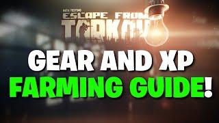 Escape From Tarkov PVE - GEAR & XP Farming GUIDE On Factory! 40,000 XP & 5 MILLION + PER HOUR!