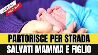 Palermo: Donna senza dimora partorisce in strada, madre e neonato soccorsi